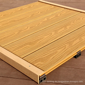 Anti-Cracking-Outdoor-Holz-Verbundbodenbelag-Konstruktion